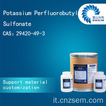 Materiali fluorurati per perfluorobutil solfonato di potassio